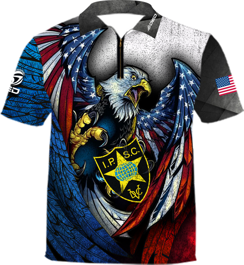 DED Technical Shirt: America Eagle