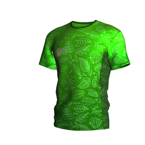 DED Technical Shirt for Eemann Tech: Baltic Tiny Leaf