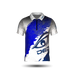 DED Technical Shirt: White-Blue Eye